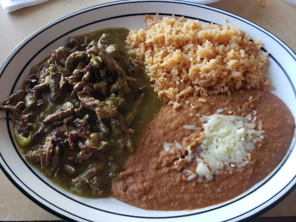 Bistec Picada En Salsa Verde