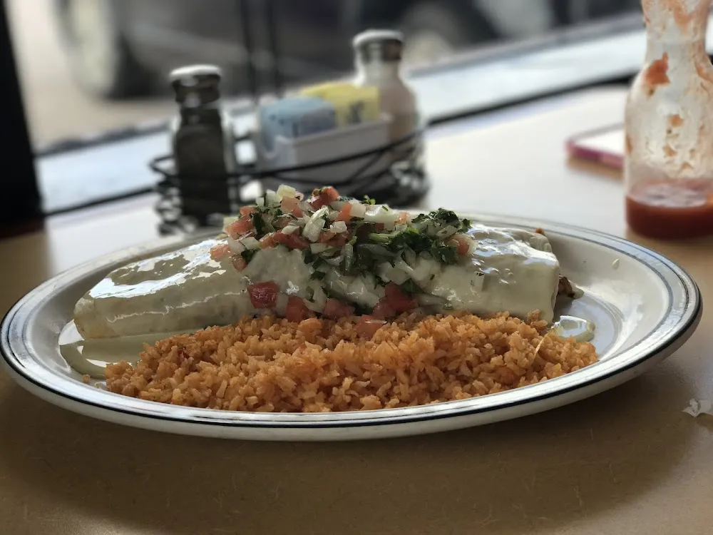 Chicken and Chorizo Burrito
